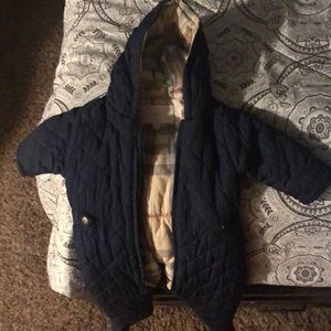 Burberry baby snowsuit 9 month